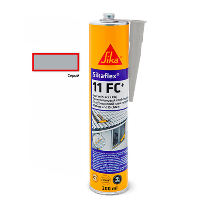 Sikaflex-11FC+con.grey C271/12 CTR300 (Клей-герметик серый)