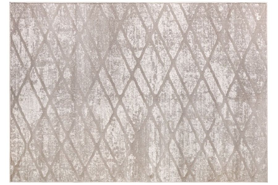 SONATA (Дорожка) 1,2*20 Абстракция решетка беж 22033/106 (HS 10.5 mm)