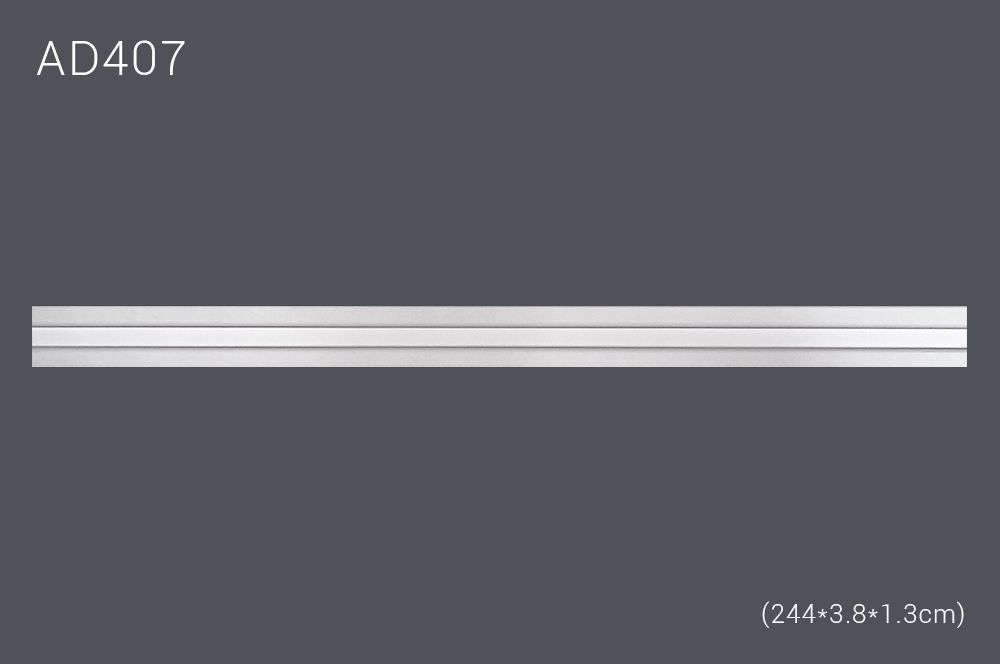 Декор. профиль AD407 244х3.8х1.3cm (70)